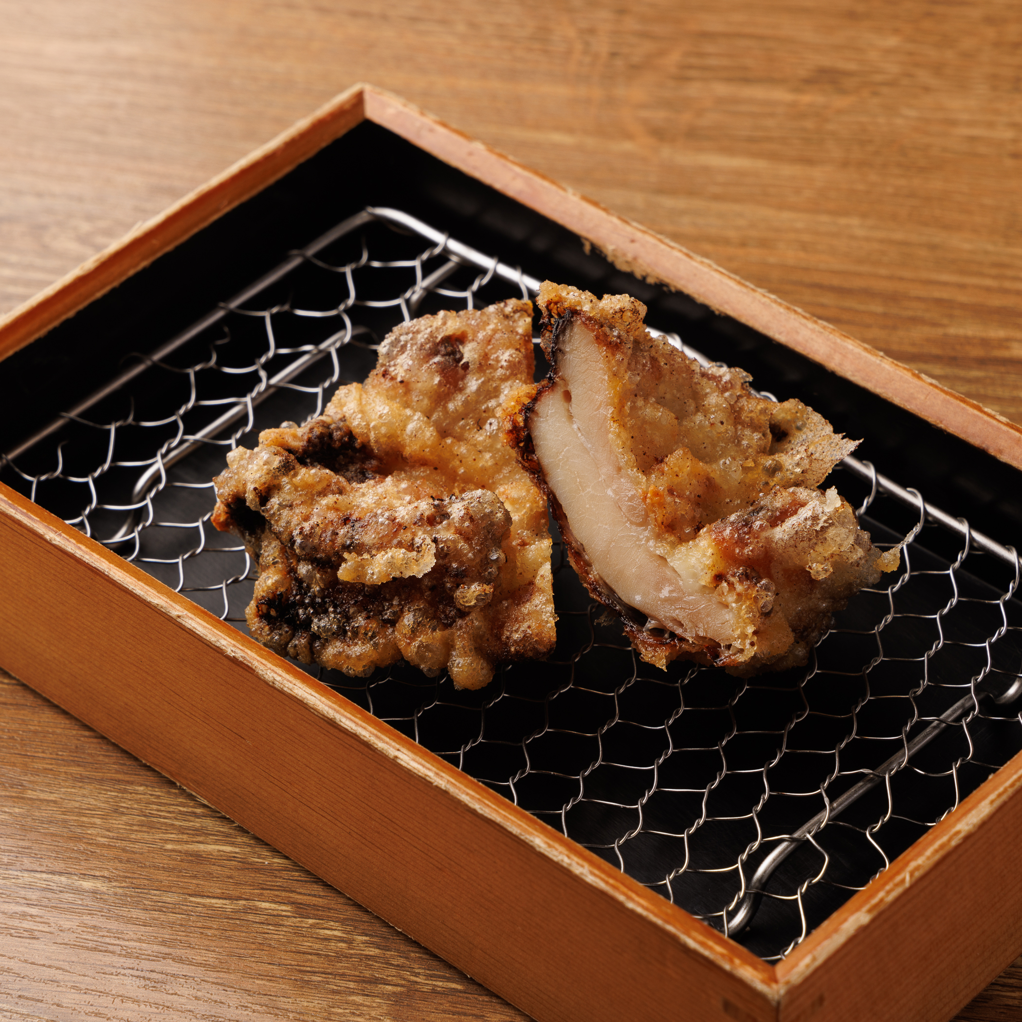 鶏天 塩麹