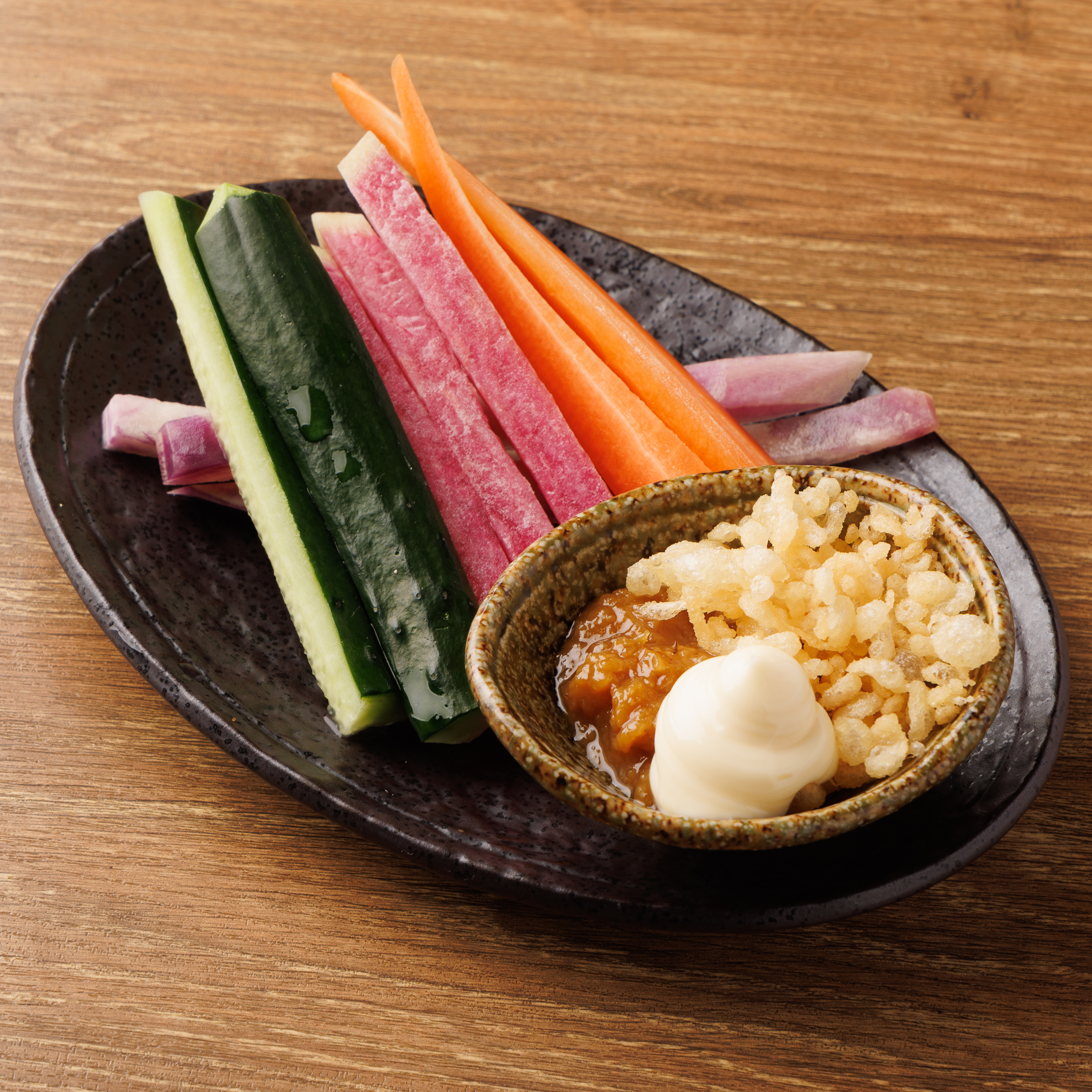 天味噌ディップの地野菜スティック