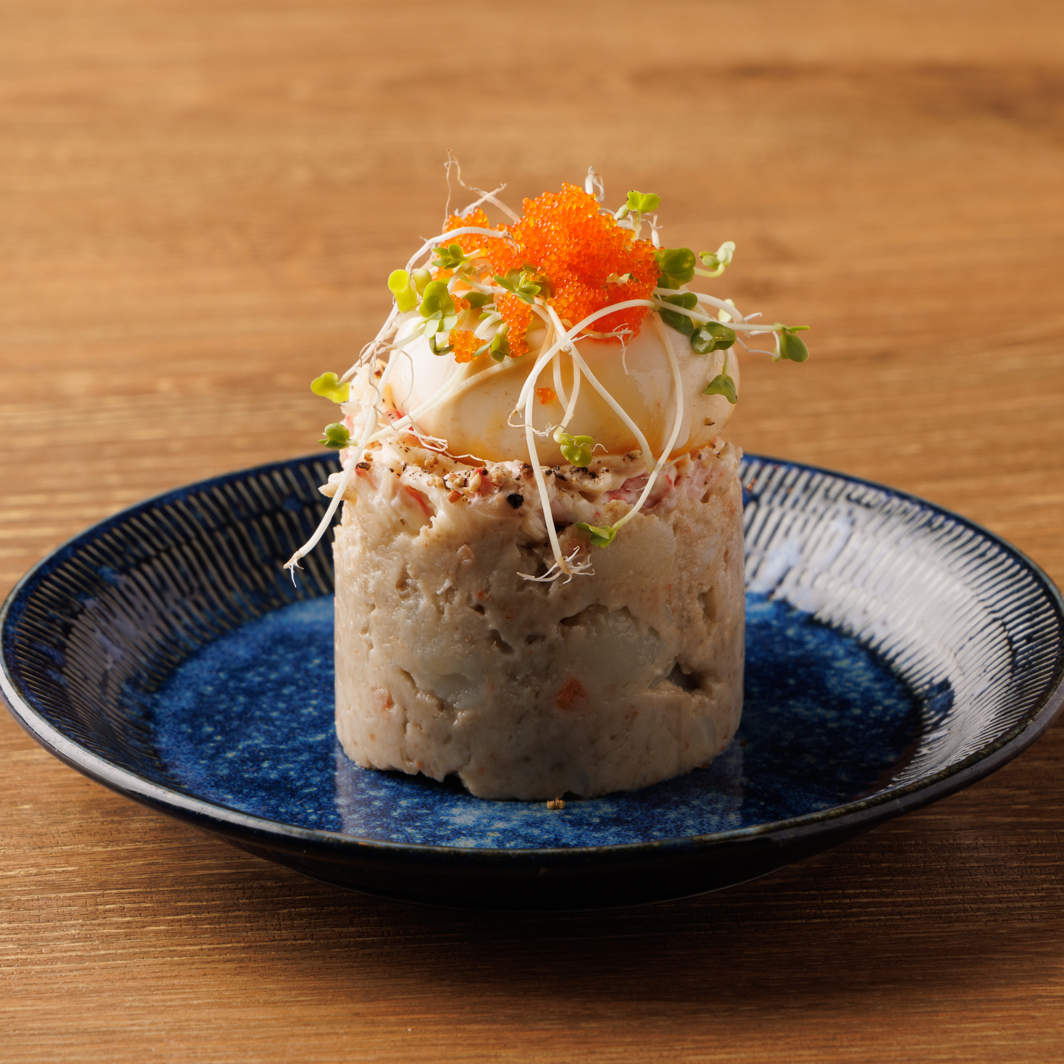 カニ味噌のポテトサラダ